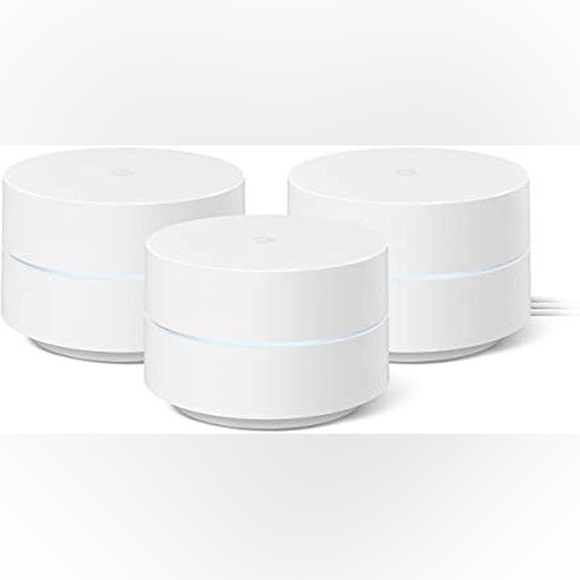 NIOB Google WiFi Mesh WiFi System - WiFi Router - 4500 Sq Ft Coverage - 3 Pack - Picture 2 of 5